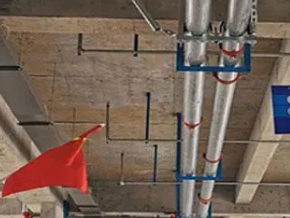 轮台管廊支架的安装方法